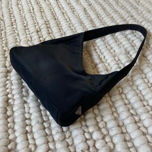 Prada Black Nylon Shoulder